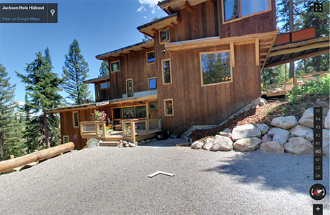 Jackson Hole Hideout - Google Street View Trusted