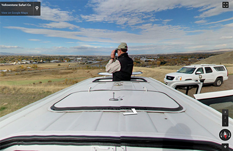 Yellowstone Safari - Google Street View Trusted